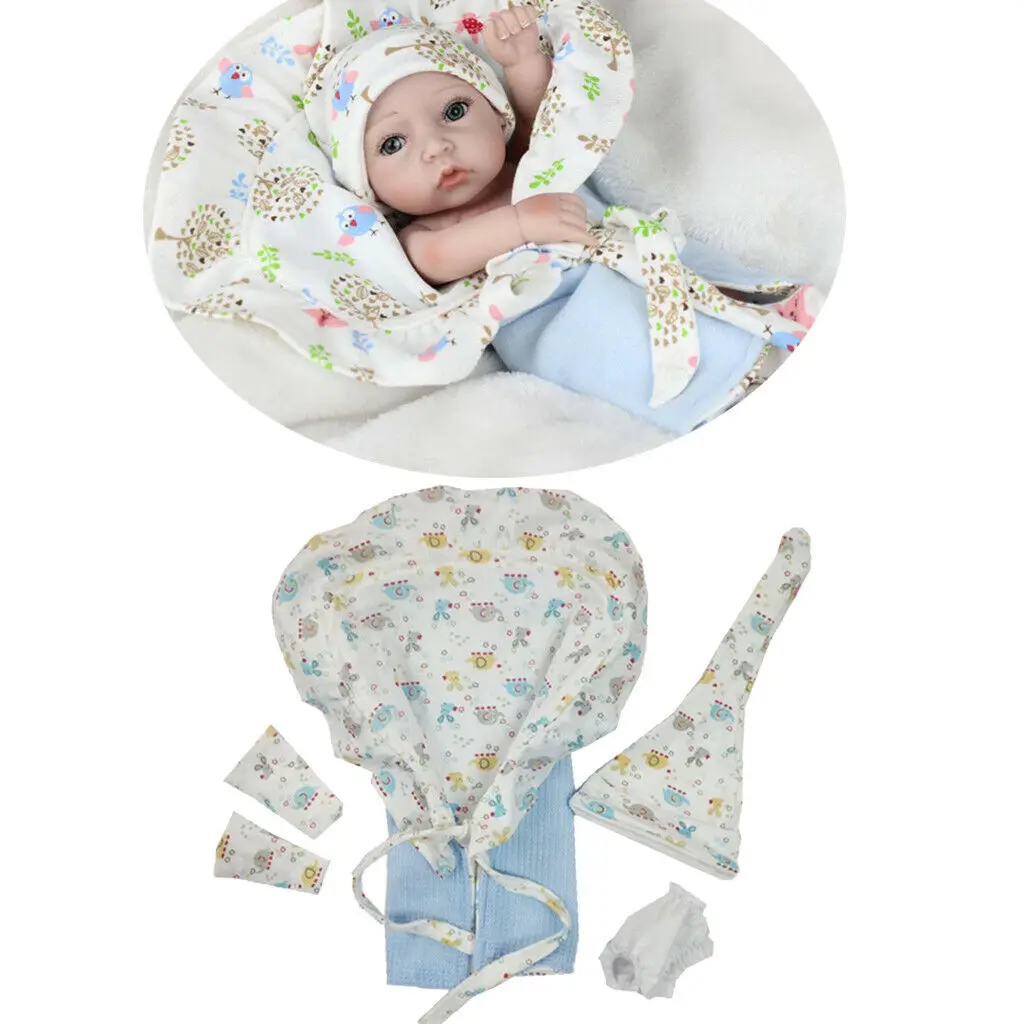 

Hold Blanket Underpants Socks Clothes For 10"-11" Reborn Doll Girl Dress Up Baby Girl Clothes Baby Doll Accessories