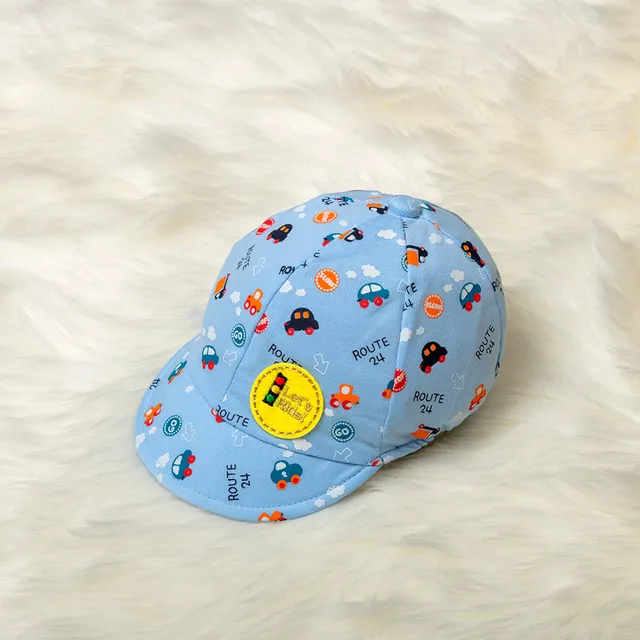 1 pc Lovely Children Visors Hat Cute Cartoon Printing Kids Boys Girls