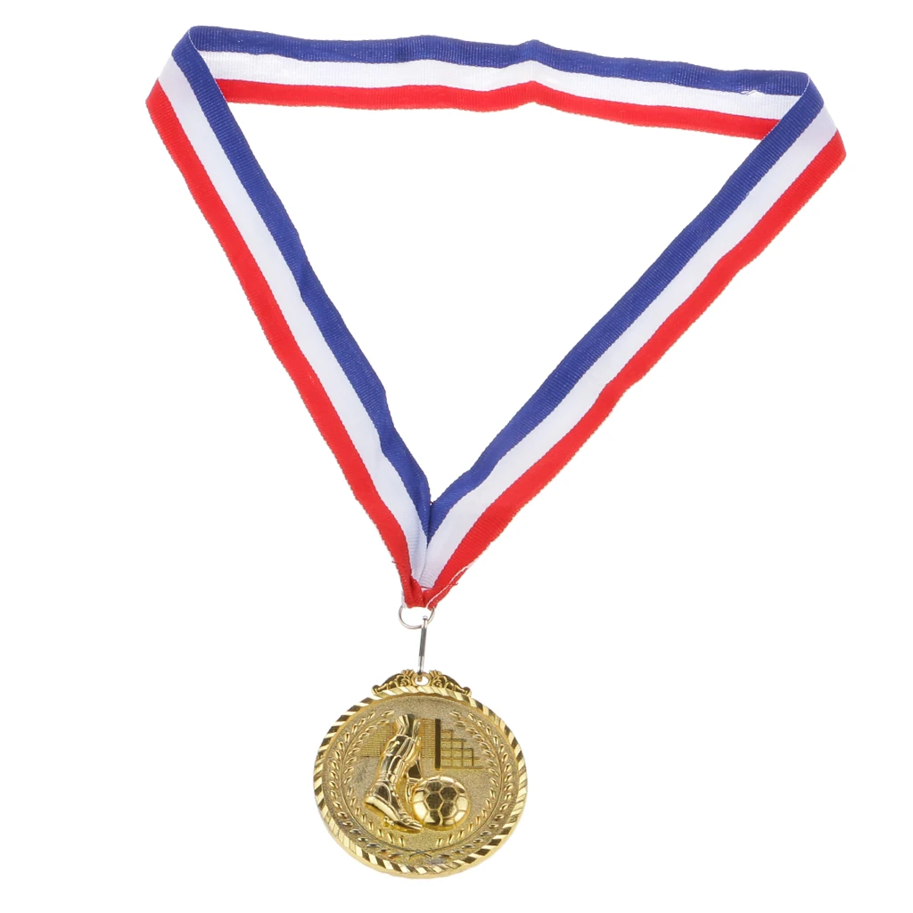Победители медали спортивные игры костюм вечерние призы-футбольная золотая медаль
