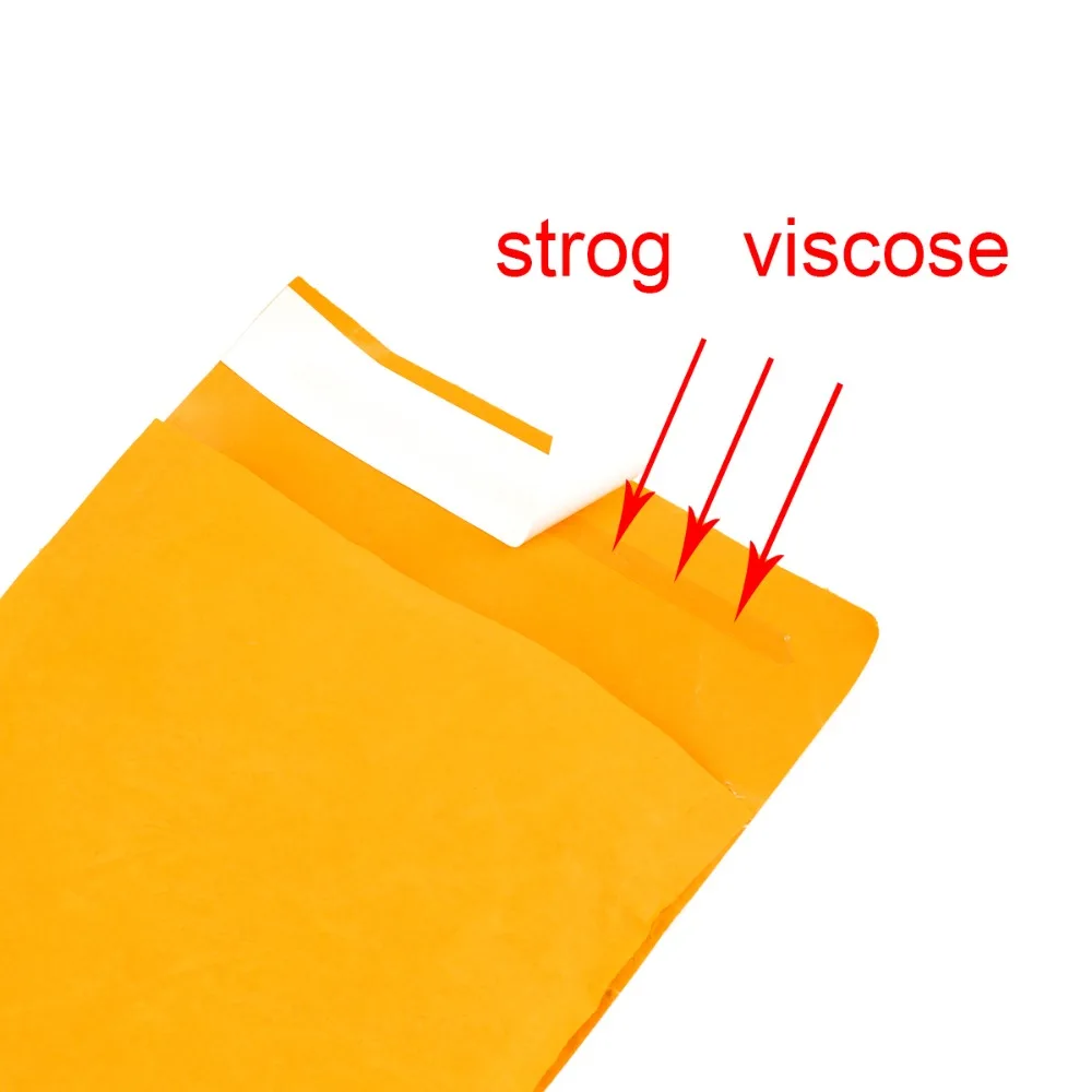 

10pcs/lot 16sizes Self Adhesive Paper Bags Cellophane Bags Yellow Foam Foil Packaging Moistureproof Vibration Bag