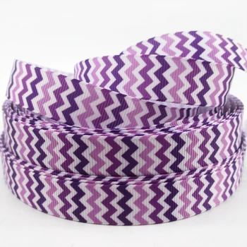 

5/8"(16mm) stripe swirl high quality printed polyester ribbon 50 yards, DIY handmade materials, wedding gift wrap,50Yc1522
