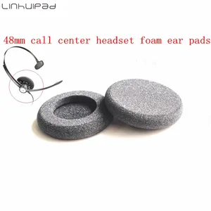 Linhuipad 10 шт. 48 мм губки подушечки для наушников для колл-центра наушники Бесплатная доставка по AliExpress доставка - изображение