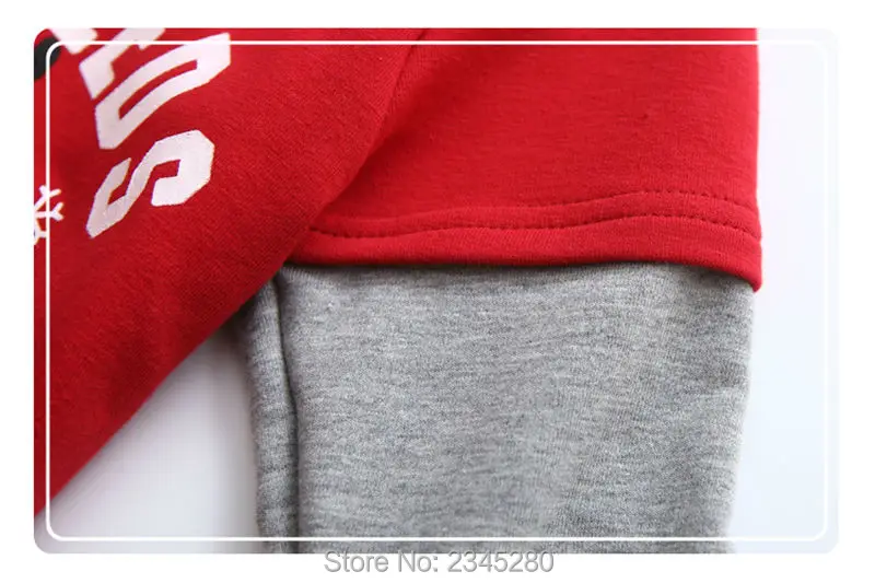 T-Shirts For Boys Girls Deer Animal Print Sweatshirt Clothes Childrens Sweaters Raglan Tops Teen Children Blouse Kids Tees Bobo10