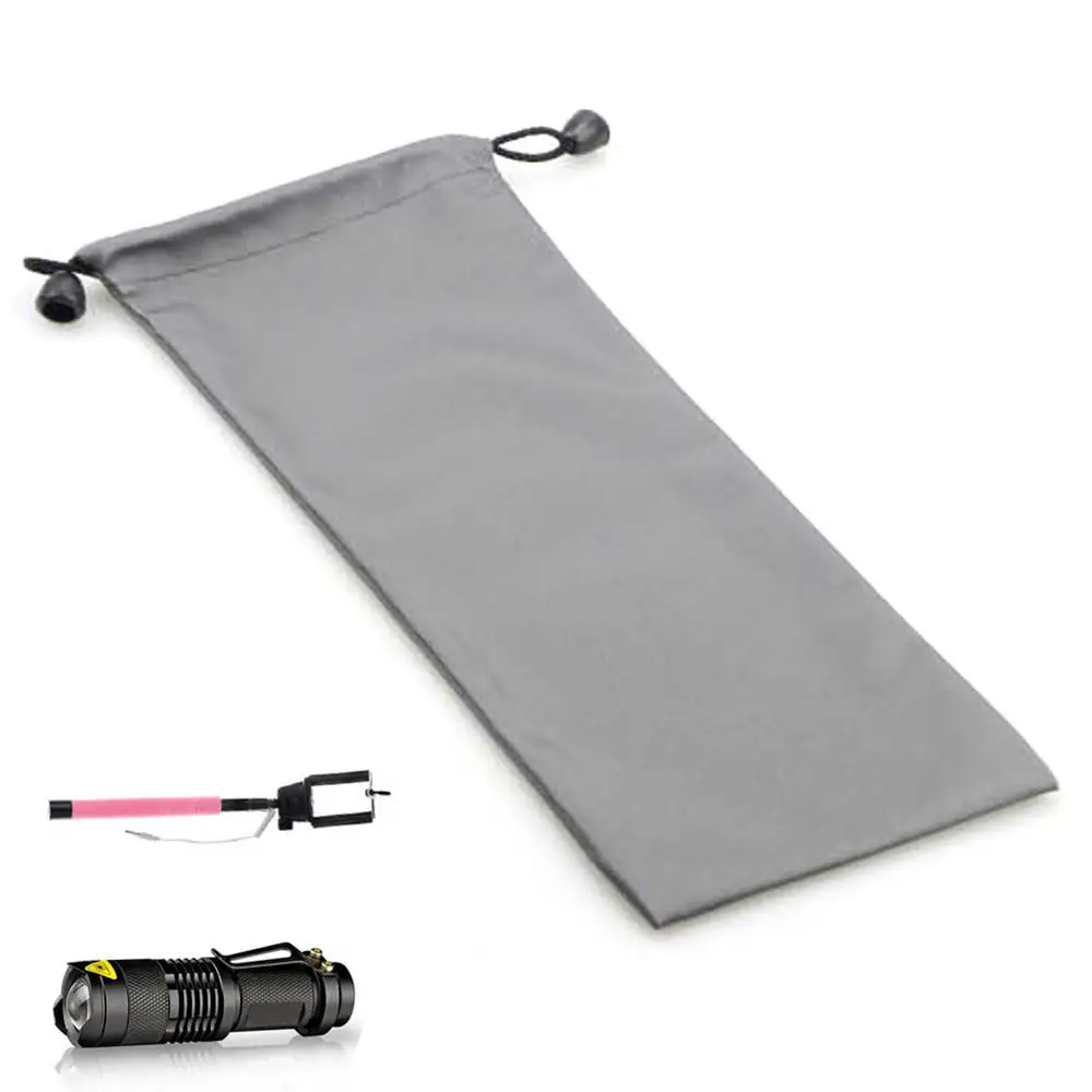 

1Pcs Storage Bag Grand Simple Multifunction Monopod Bag Selfie Stick Storage Bag Flashlights Holder Container With Drawstring
