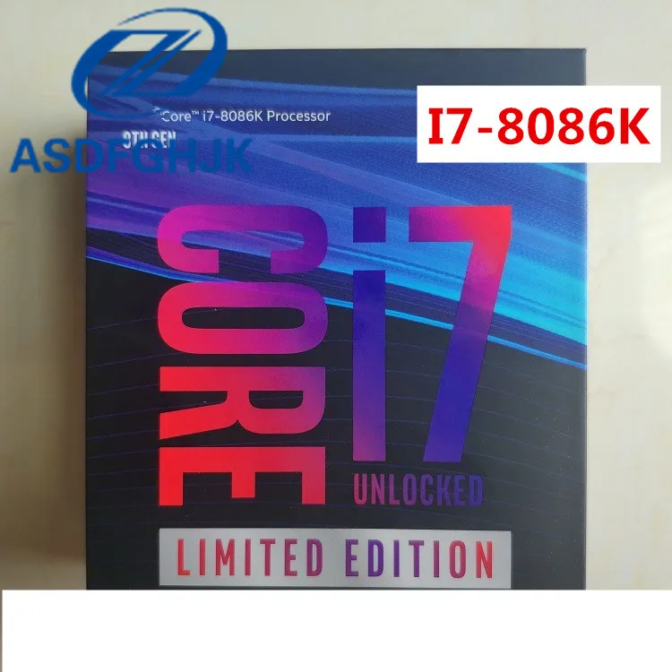 

Wholesale For Intel Core i7-8086k Commemorative Edition processor srcx5 i7 8086k 4.0 GHz 6 core 12 thread CPU LGA 1151