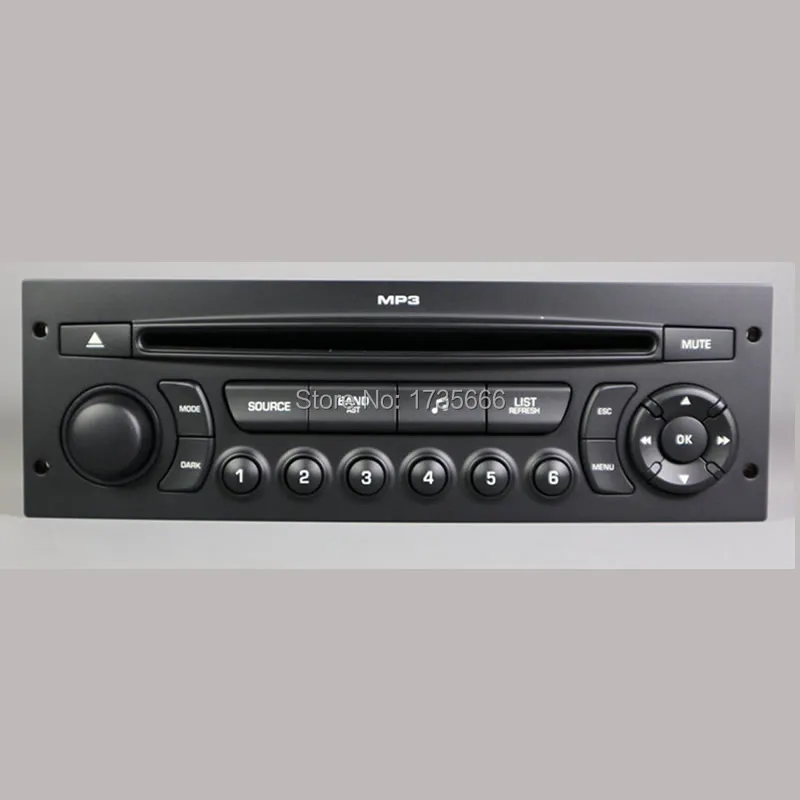  Nuevo RD45 radio de coche reproductor de CD compatible con Bluetooth USB AUX MP3 para Citroen C3 C4