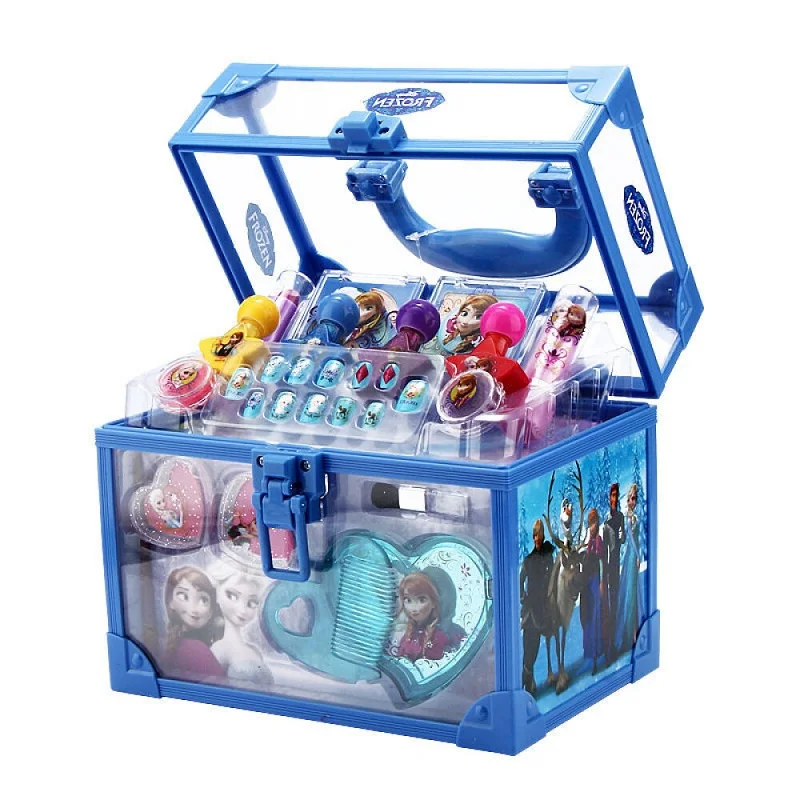 Disney Frozen girls toys for kids Makeup child birthday party gift games for girls toys child makeup learning toys for children Disney Frozen girls toys for kids Makeup child birthday party gift games for girls toys child makeup learning toys for children