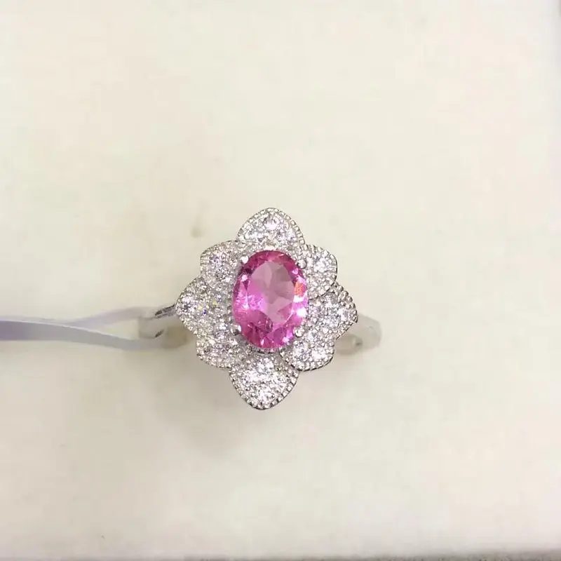 

Anillos Qi Xuan_Trendy Jewelry_Tourmaline Stone Elegant Woman Rings_S925 Solid Sliver Fashion Rings_Manufacturer Directly Sales