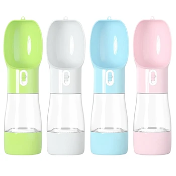 

Portable Dog Water Bottle Dispenser for Dogs Cats Travel Puppy Cat Drink Bowl Walking Travel Food Feeder Leak Proof Pet Feeder