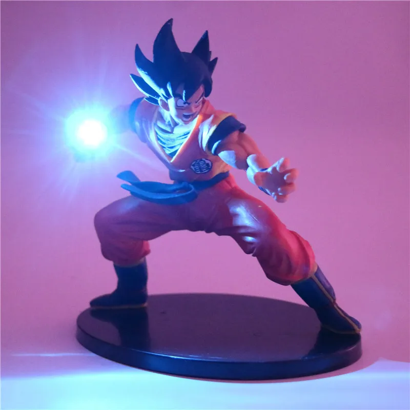 Dragon Ball Z Son Goku, фигурки, светодиодная лампа, DIY, аниме модель, настольная лампа, детские куклы, ночник, светильник для комнаты, детская игрушка, Декор, лампы