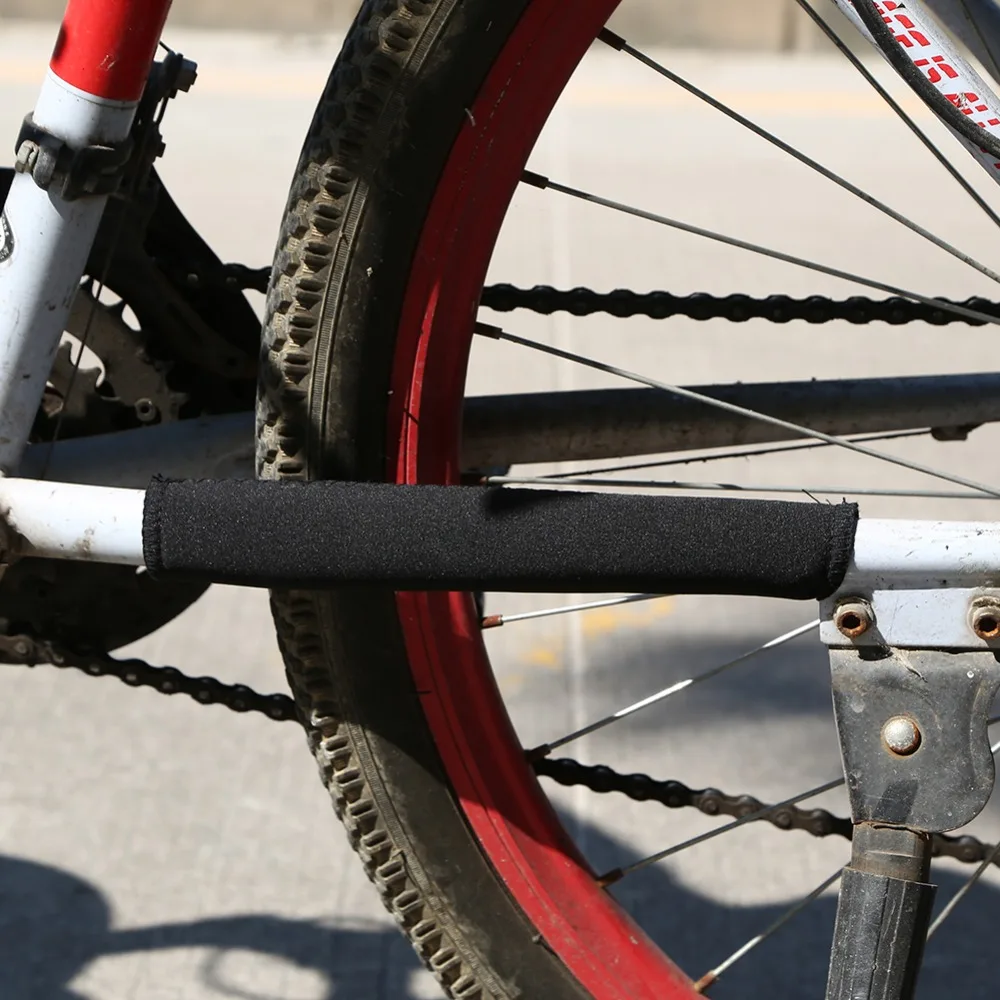

Durable Bike Care Chain Posted Guards To Protect The Black Box Frame Protector Bicycle Frame Chain Protector Bicycle Accessories