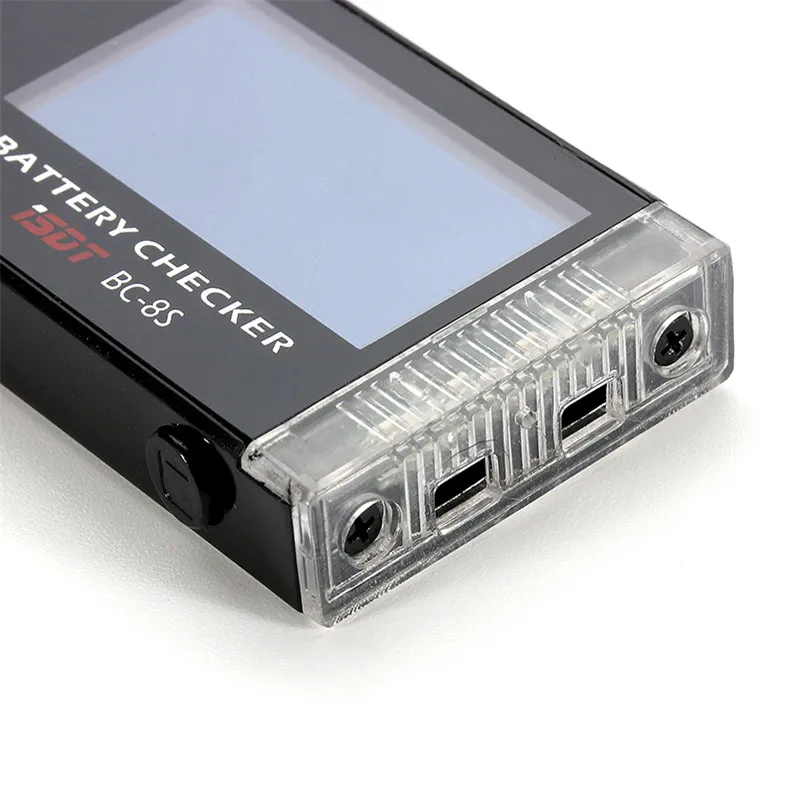 Устройство проверки батареи ISDT BC 8S с двумя звуковыми сигналами 85 дБ OLED экраном