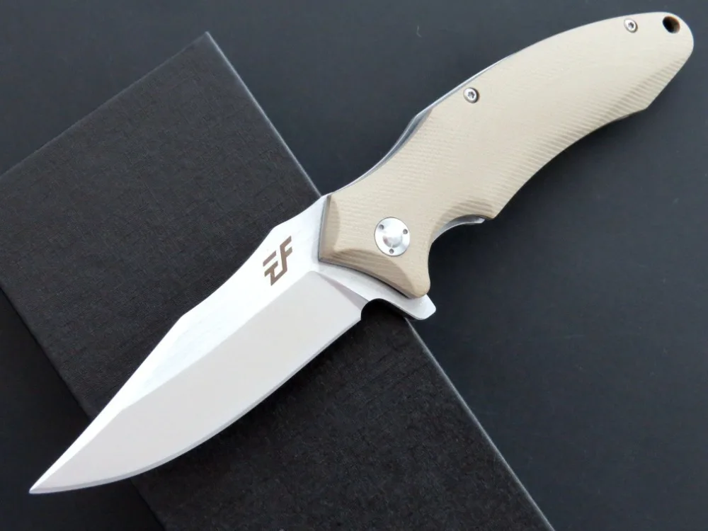 Высокое качество EF339 карманный нож D2 стальное лезвие G10 Ручка Открытый Отдых Охота выживания Открытый EDC инструмент нож