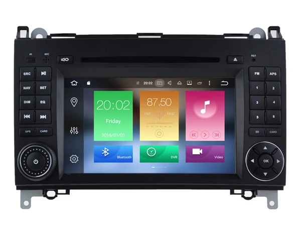 Top Octa(8)-Core Android 8.0 CAR DVD player FOR BENZ A CLASS(W169) B CLASS(W245) V-CLASS Viano/Vito/Sprinte car audio gps navi 0