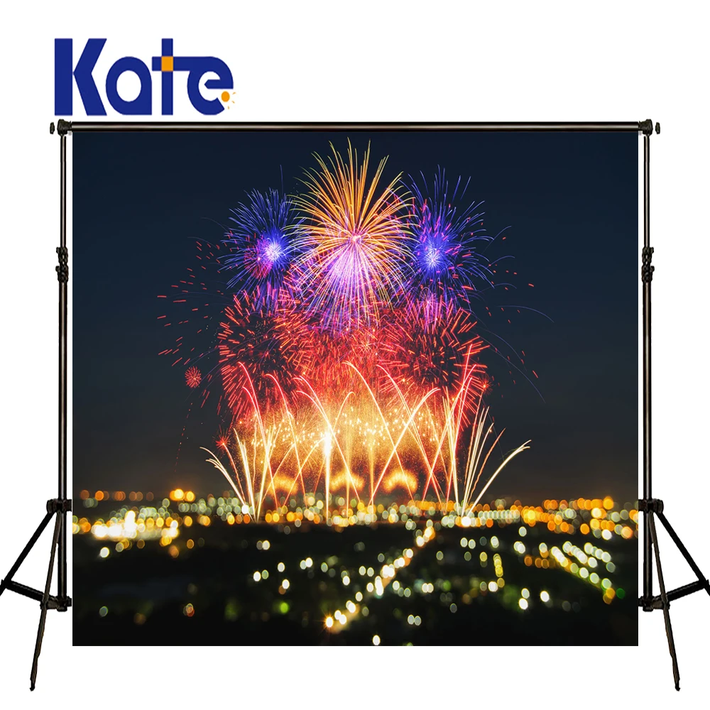 

KATE Photo Background New Year Backdrop Firecracker Fireworks Children Backdrops Newborn Party Photo for Photocall Baby Birthday