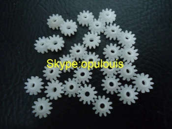 

Free shipping Clarion gear White Plastic Gears 0.7*0.2CM for Car CD/DVD mechanism gear CD drive gear 20 pcs/lot