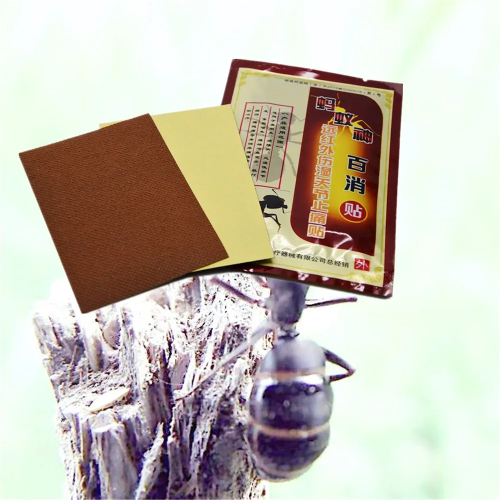 

DISAAR Chinese herbal Patches Wild Fire ant Venom Essential Oil Heating Neck Back Pain Relaxation Killer Plaster Tiger Balm