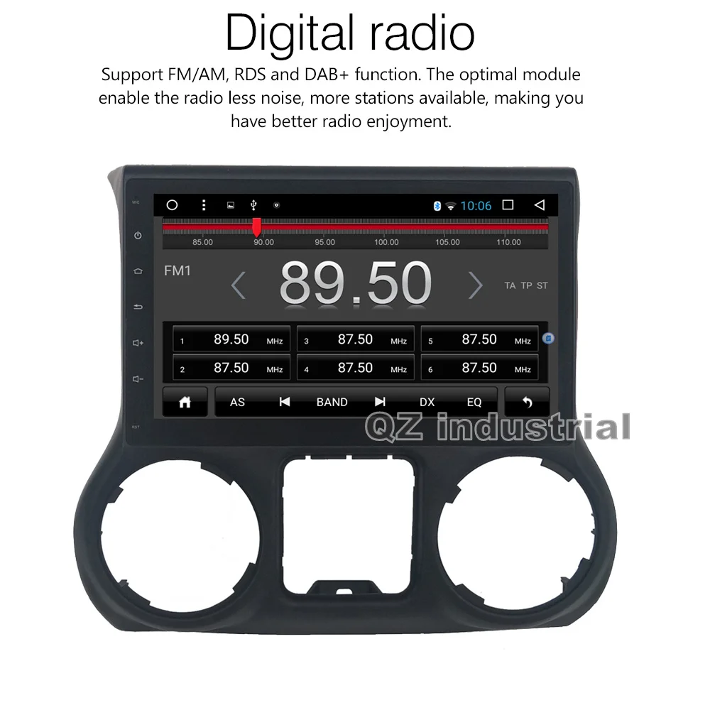 Clearance QZ industrial HD 10.2" 8core Android 8.1 T8 for Jeep Wrangler Car DVD player with 3G 4G WIFI Bluetooth Navi GPS Radio RDS Map 12 Clearance QZ industrial HD 10.2" 8core Android 8.1 T8 for Jeep Wrangler Car DVD player with 3G 4G WIFI Bluetooth Navi GPS Radio RDS Map 12