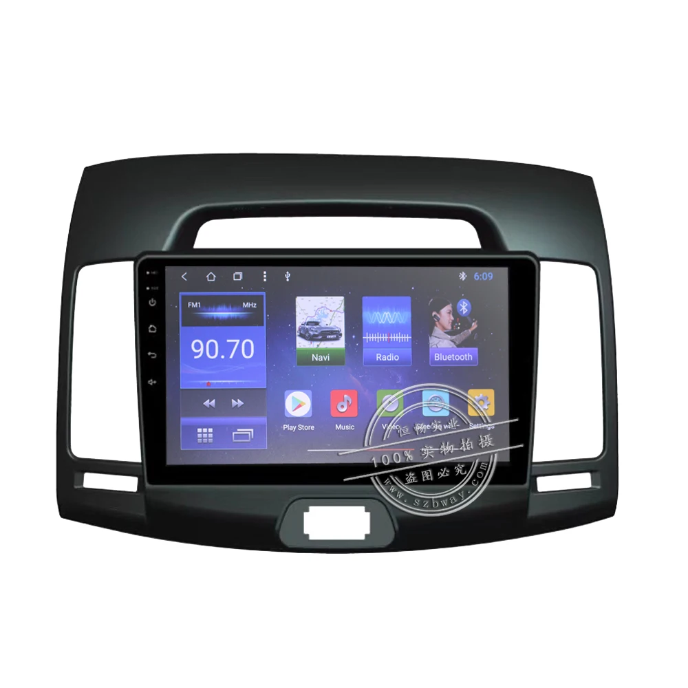 Excellent 9" Android 8.1 Octa 8 Core 2G RAM 32G ROM Car radio for hyundai elantra 2007-2011 Car dvd player gps navigation wifi bluetooth 18
