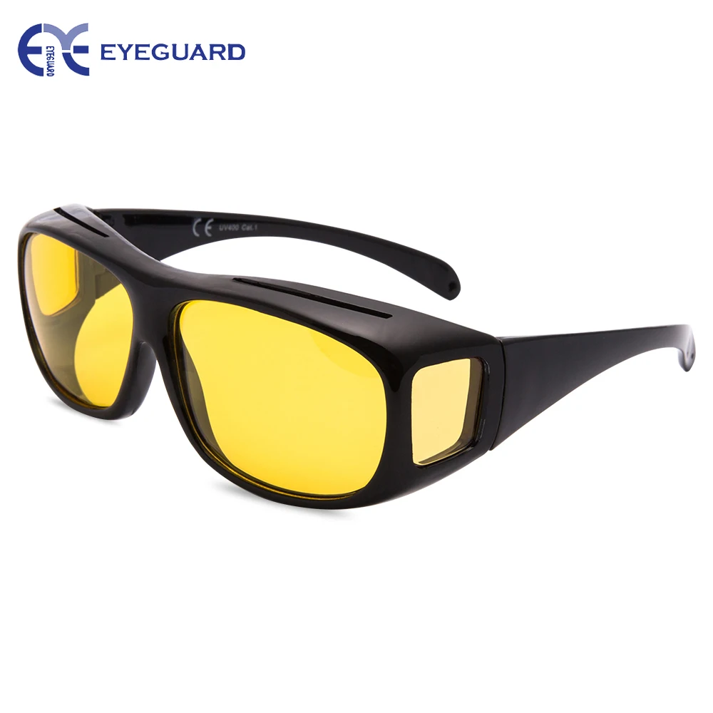 

EYEGUARD Unisex Night Vision Glasses For Driving Enhance Night Vision And Reduce Light Glare Fashion Design For Men and Women