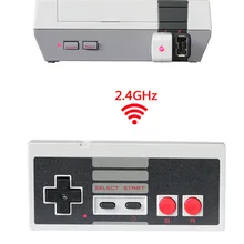 50 шт.* Беспроводной штекер и игровой контроллер для NES Classic Edition геймпад для NES Мини кнопочный контроллер с беспроводной приемник