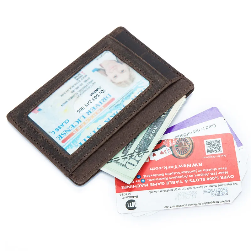 Retro Uniszex Csekély Vérbeli bőrből rty jogosultja pénztárca Lágy Marhabőr Mali Híg Célhitel bankomat rty rty Női táska kicsi férfiak Nők wallets