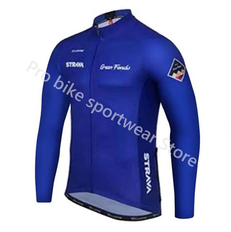 3 Ropa ciclismo Uniforme Strava Осенняя велосипедная одежда с длинными рукавами MTB Pro команда Велосипедная Джерси гоночная велосипедная одежда для горного велосипеда - Цвет: 3