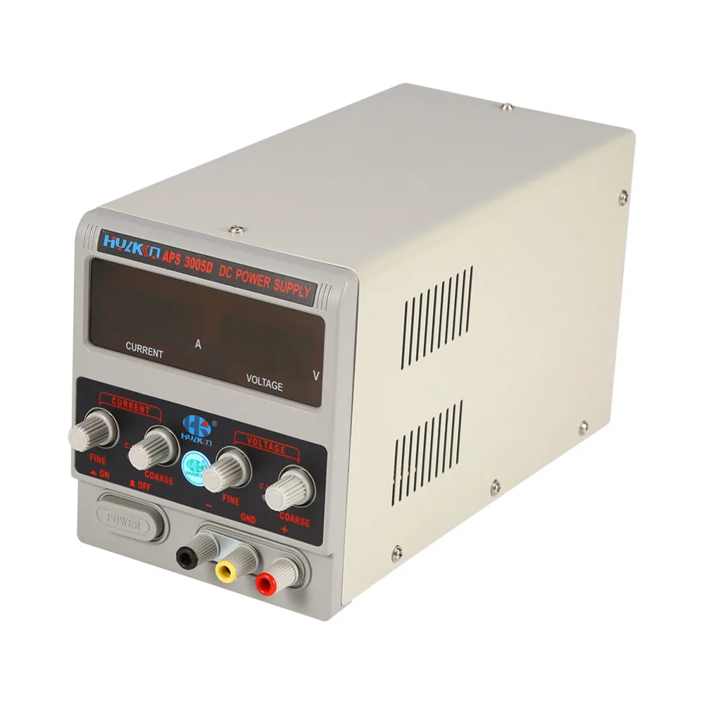 

30V 3A 220V DC Power Supply Stabilizers Digital LED Display Lab Grade Adjustable Power Supplies Control Tools