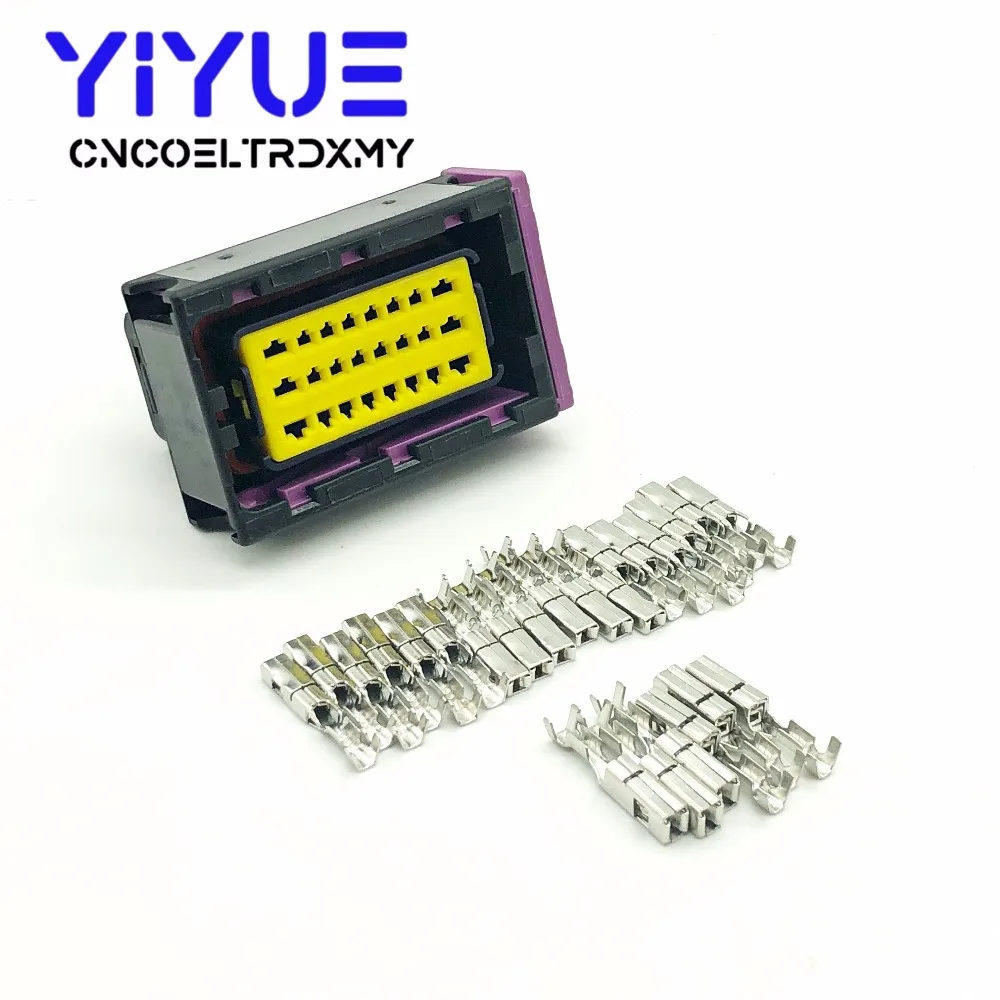 1 Set FCI ECU Connector 24 Pin 24 Way Female Housing Sealed Plug Socket connectors 211PC249S8005 (4)