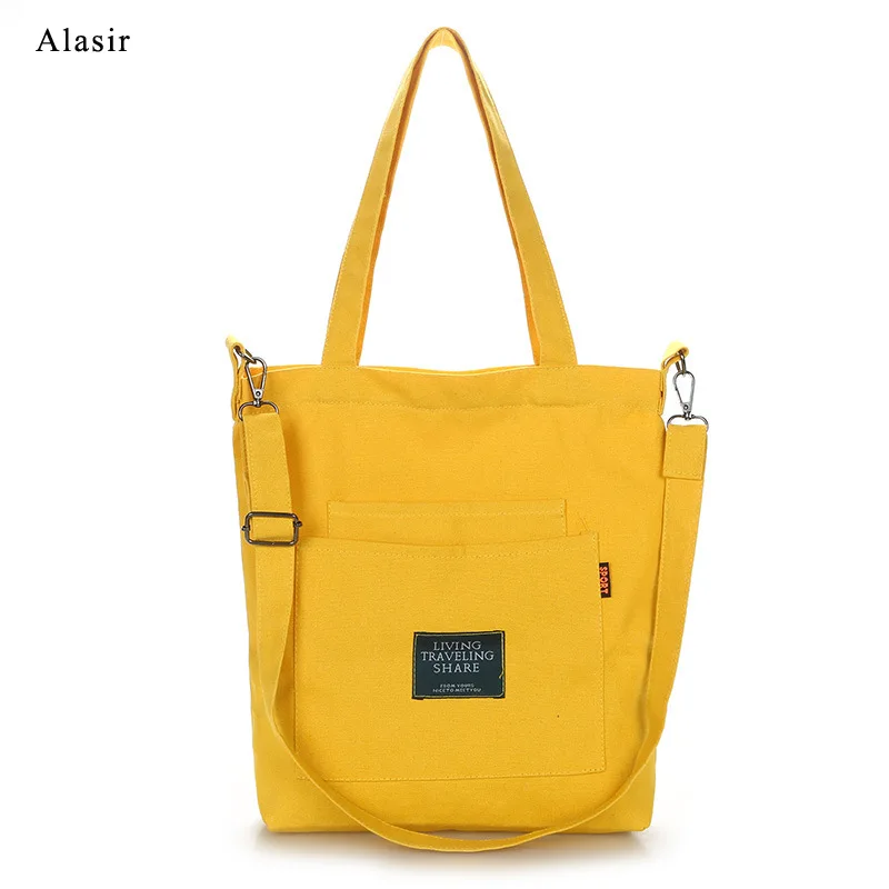 

Alasir Canvas Crossbody Bags For Women Convenient Interior Slot Pocket Casual Canvas Famale Shoulder Bag