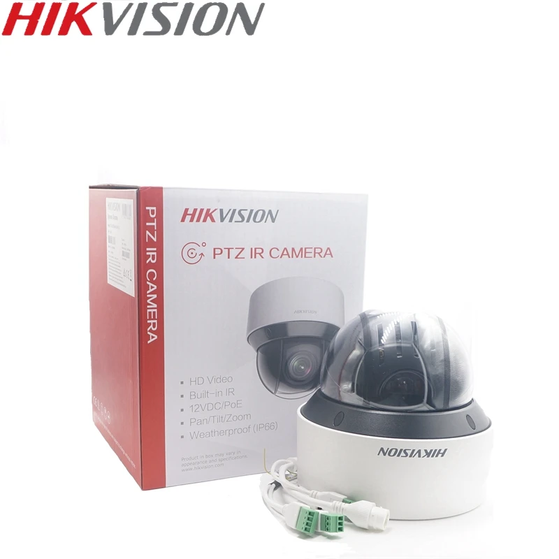 HIKVISION превосходит версию DS-2DE4A425IW-DE PTZ IP камера 4MP 4-100 мм 25X зум EZVIZ сеть POE H.265 IK10 ROI WDR DNR обновление