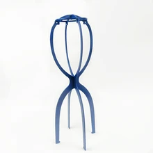 1 шт. регулируемые Стенды для париков пластиковые манекен для шляп Болванка под парик держатели манекен голова/подставка Портативная подставка для парика стенд