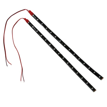 

2 x String Lights 15 LED Strips 30 cm Red Light Chain 12V