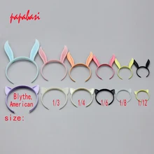 2PCS 1 12 1 8 1 6 1 4 1 3 Doll Accessories mini colourful rabbit