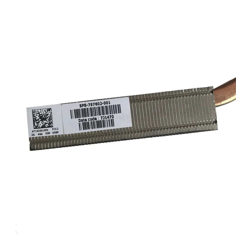 Disipador для ноутбука HP 14 R 240 G3 757602 001 радиатор оригинальный
