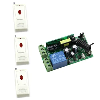 

AC 85-250V 1CH Wireless Relay Remote Control Light Switch Radio Light Switch Remote Power Switch Wireless Receiver Transmitter
