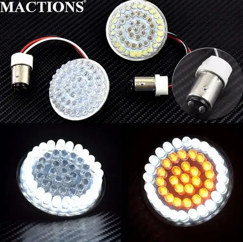 Indicadora de Sinal Led para Harley Mactions Motocicleta Volta Sportster xl 883 1200 Ferro Superlow Softail Dyna Touring Cvo Luz 1156 3 1156 led para harley sportster xl 883