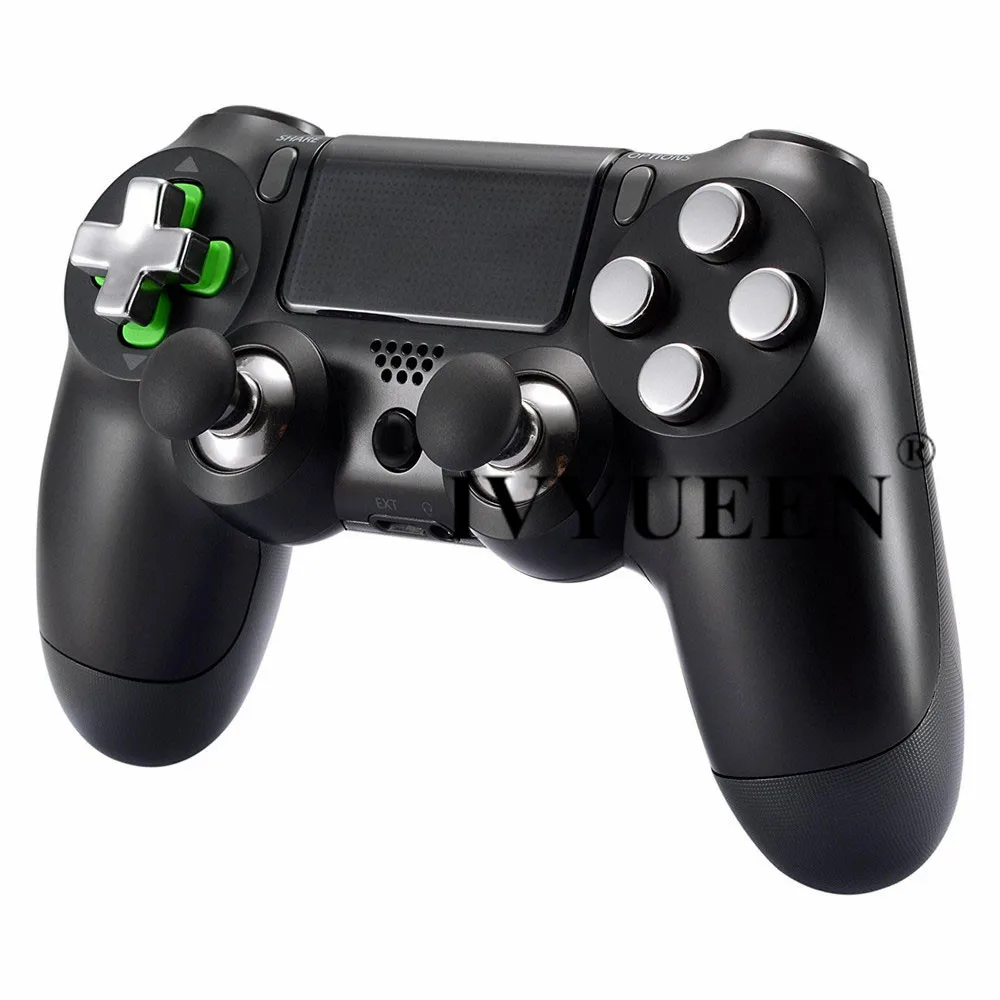 IVYUEEN Магнитная аналоговая палка Dpad действие кнопки мод комплект для sony Dualshock 4 PS4 Pro тонкий контроллер замена большого пальца ручки колпачки