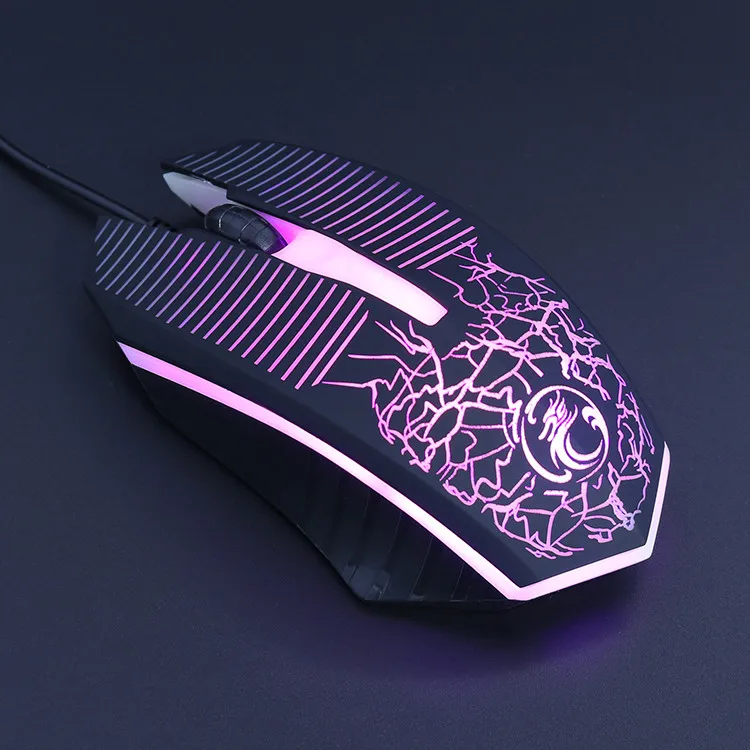 IMICE мышь Raton Ordenador светодиодный проводная мышь Dpi игровая геймерская оптическая Usb мышь профессиональная мышь для ПК ноутбука компьютерная мышь 19мая