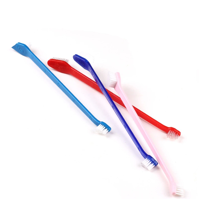 Title 5, New Pet Toys Dog Toothbrush Set Double Sided Ca...
