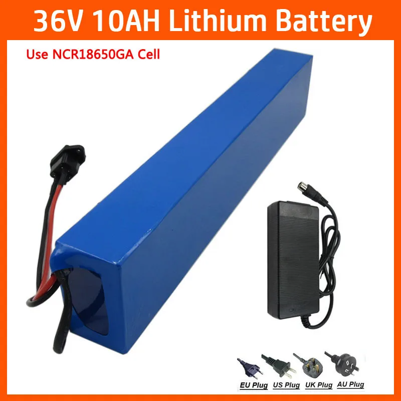

36V Lithium Battery 36V 10.5AH ebike battery 36v scooter battery bicycle battery 36 V Use sanyo cell with 15A BMS 42V 2A charger