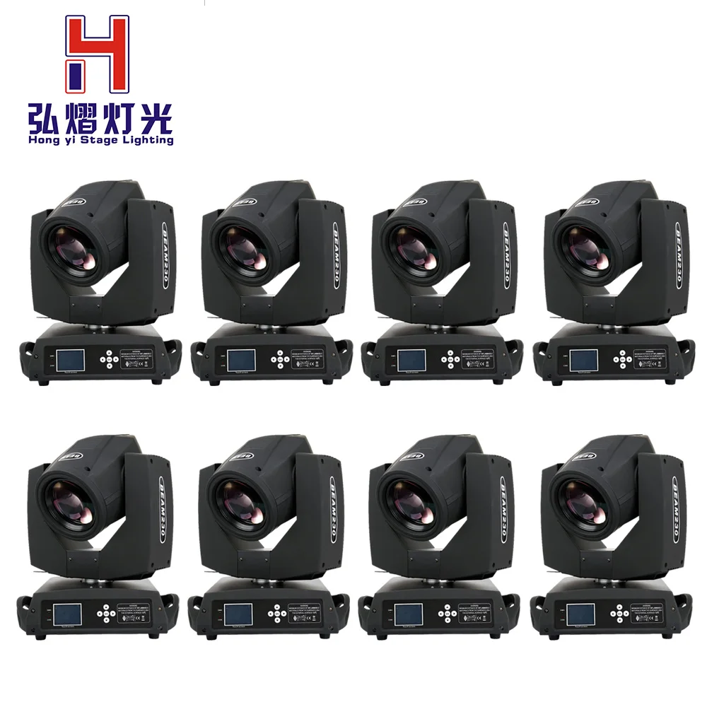 

8pcs/lot Sharpy Beam 200w 5R led mini moving head/ 200 DMX rgbw led disco club light stage dj lighting