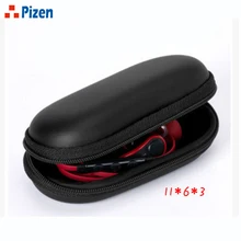 PZ Pouch Elliptical EVA Storage Cases Portable Headphone Case bluetooth Cellphone USB Chargers Cables Headphone Cable Mp3 Keys