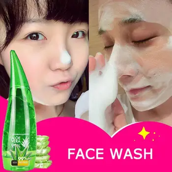 

Korea Natural Aloe Vera Gel Acne Treatment Moisturizing Skin Whitening Scar Removal Aloe Cream 120ml