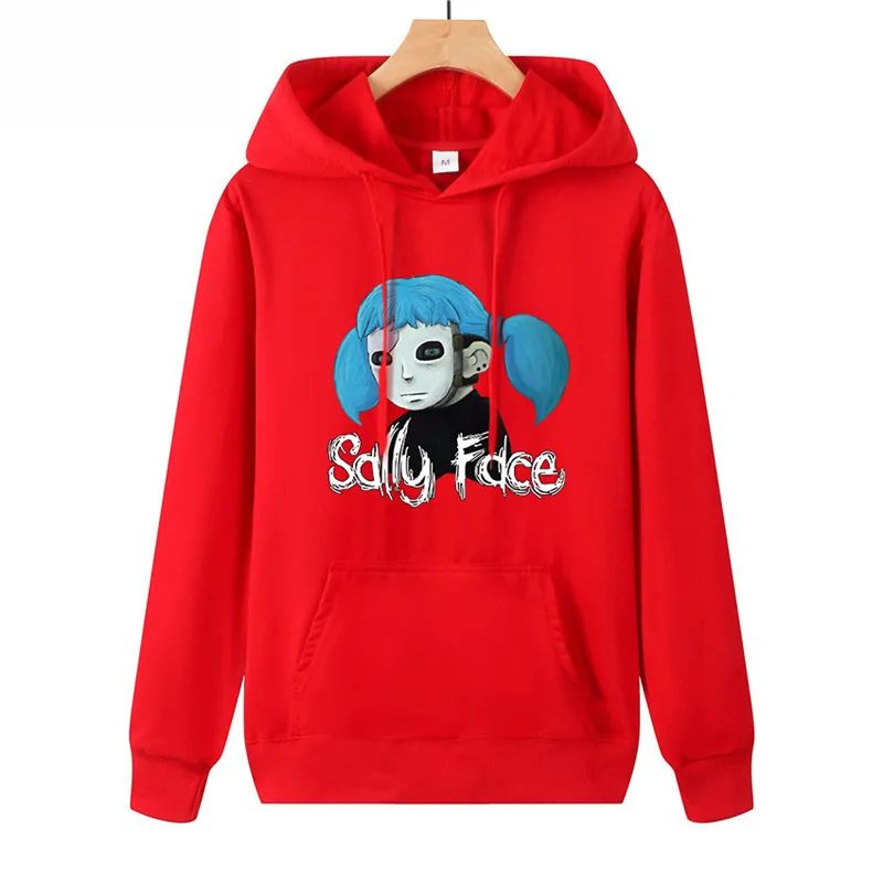  2019 Hot Sale Men New Fashion Sally Face Cosplay Men's Thin section Hoodies Sweatshirt Men Casual H