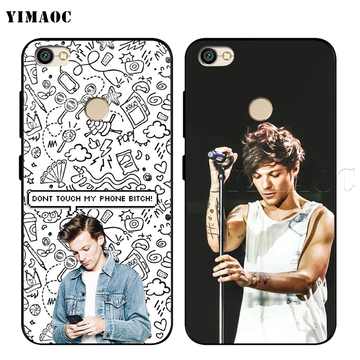 YIMAOC Louis Tomlinson Soft Silicone Case for Xiaomi Redmi Note 4 4X 4A 5 5A 6 MI A1 A2 mi6 mi 8 Pro Prime Plus