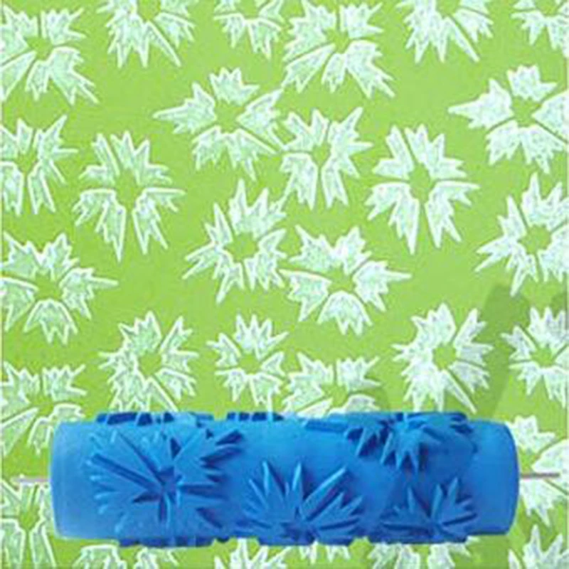 7inch 3d Rubber Wall Decorative Tool Painting Roller 064c