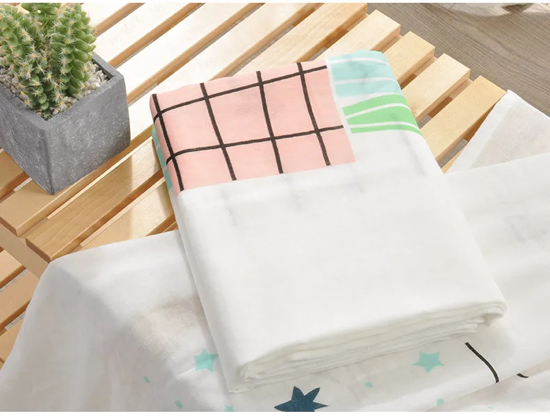 Рост одеяло-Ростомер для новорожденных малышей пеленать обёрточная бумага младенческой одеяла муслин летние детские Cobertor Infantil Мантас Bebe