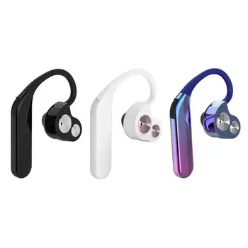 

X6 Single Bluetooth 5.0 Earphone Dual Moving Coil IPX7 Waterproof Earhook