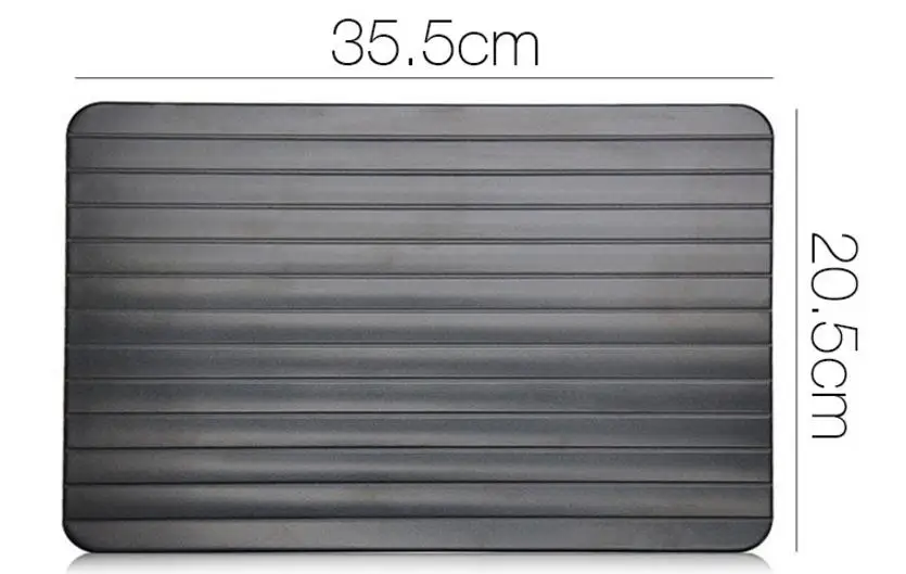 thaw-plate-size